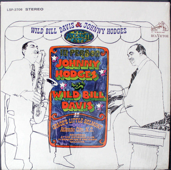 Wild Bill Davis & Johnny Hodges : In Atlantic City (LP, Album)
