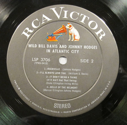 Wild Bill Davis & Johnny Hodges : In Atlantic City (LP, Album)