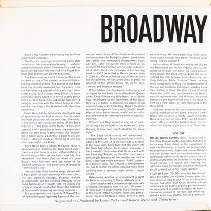 Count Basie Orchestra : Broadway Basie's Way (LP, Album, Gat)