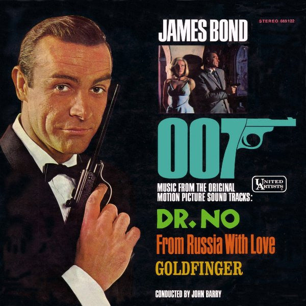 John Barry : James Bond Back In Action! (LP, Comp)