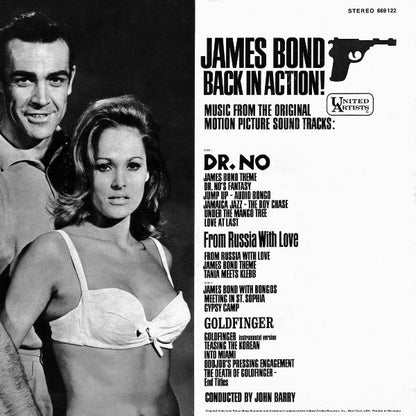 John Barry : James Bond Back In Action! (LP, Comp)