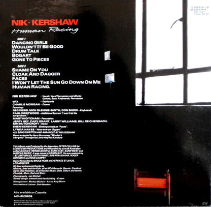 Nik Kershaw : Human Racing (LP, Album)