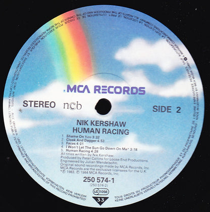 Nik Kershaw : Human Racing (LP, Album)