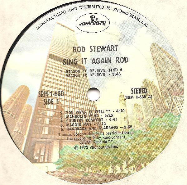 Rod Stewart : Sing It Again Rod (LP, Comp, RP)