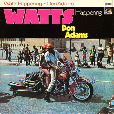 Don Adams : Watts Happening (LP, Album)