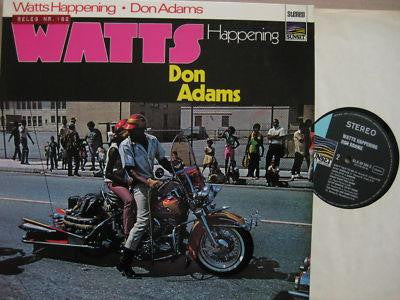 Don Adams : Watts Happening (LP, Album)