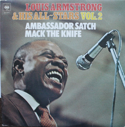 Louis Armstrong And His All-Stars : Louis Armstrong & His All-Stars Vol.2 (Ambassador Satch Mack The Knife) (2xLP, Comp)