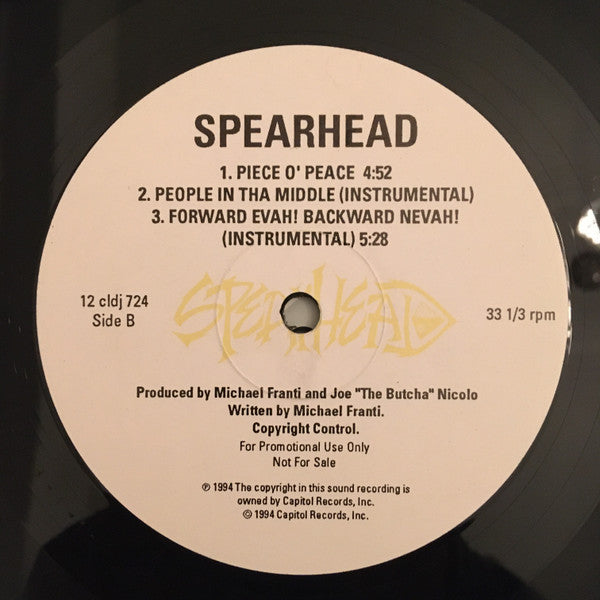 Spearhead : People In Tha Middle (12", Promo)