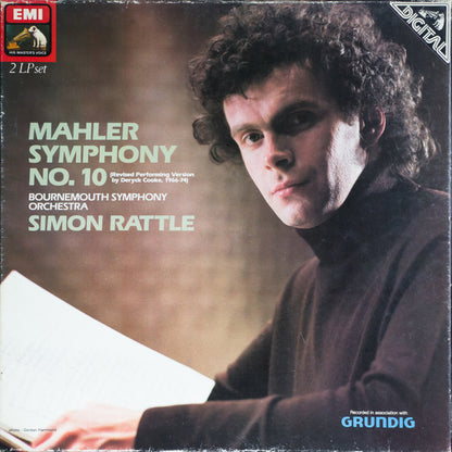 Gustav Mahler, Bournemouth Symphony Orchestra, Sir Simon Rattle : Symphony No. 10 (Revised Performing Version By Deryck Cooke, 1966-74) (2xLP, Album + Box)