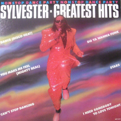 Sylvester : Sylvester's Greatest Hits: Nonstop Dance Party (LP, Comp, Mixed, Pit)