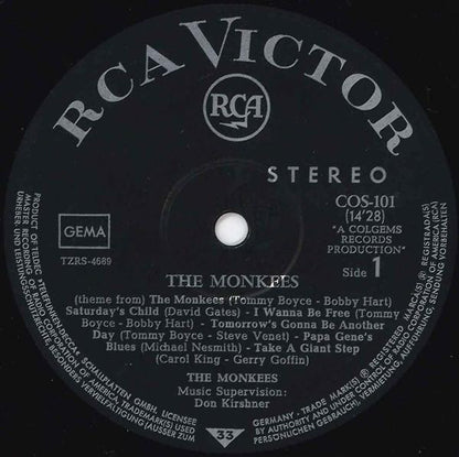 The Monkees : The Monkees (LP, Album)