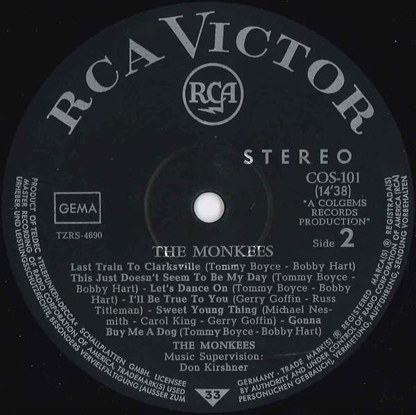 The Monkees : The Monkees (LP, Album)