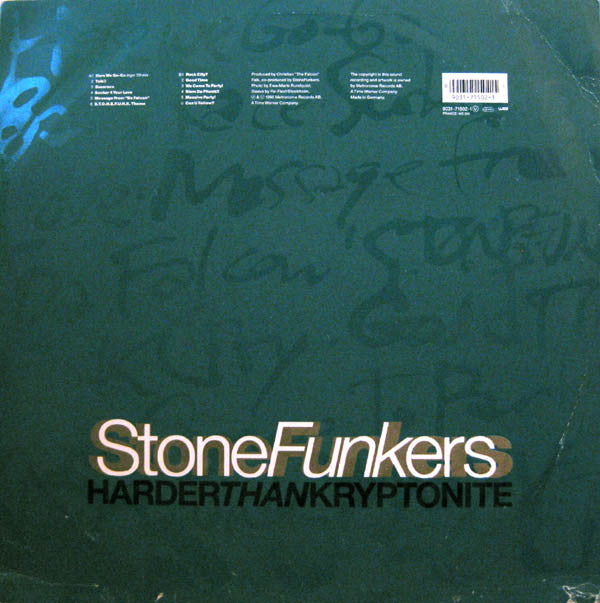 The Stonefunkers : Harder Than Kryptonite (LP, Album)
