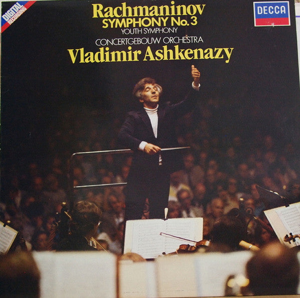 Sergei Vasilyevich Rachmaninoff, Concertgebouworkest, Vladimir Ashkenazy : Symphony No. 3 / Youth Symphony (LP)