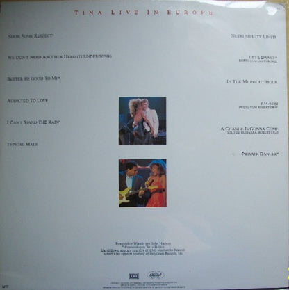 Tina Turner : Tina Live II (LP)