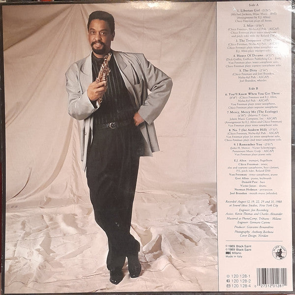 Chico Freeman Feat. Von Freeman : You'll Know When You Get There (LP, Album)