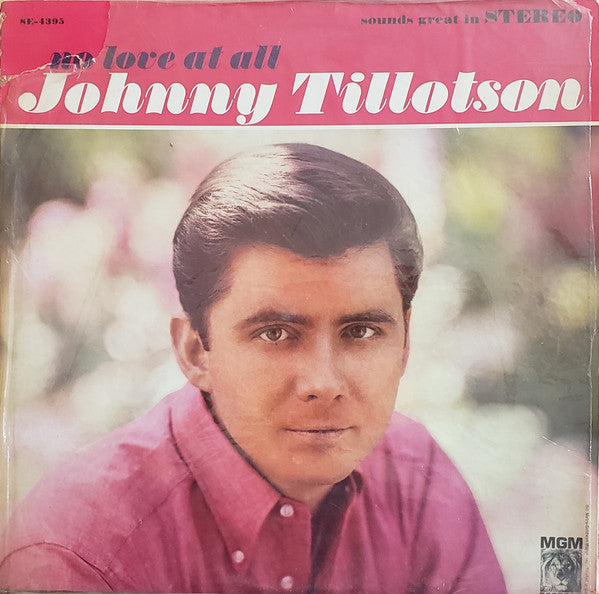 Johnny Tillotson : No Love At All (LP, Album)