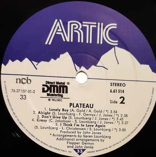 Plateau (5) : Plateau (LP, Album, Gat)