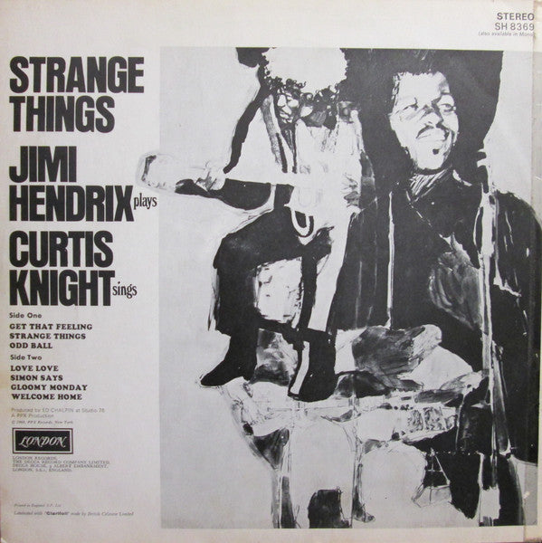 Jimi Hendrix & Curtis Knight : Strange Things (LP)