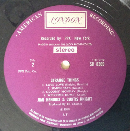 Jimi Hendrix & Curtis Knight : Strange Things (LP)