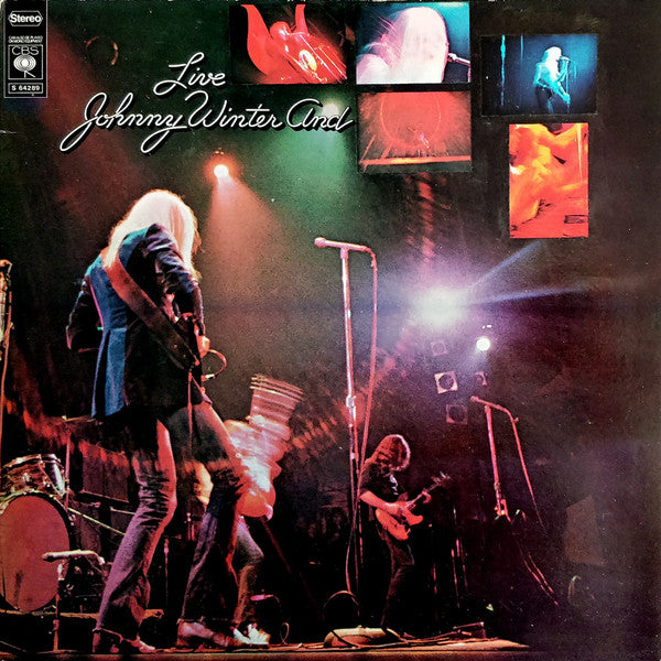 Johnny Winter And : Live Johnny Winter And (LP, Album, Gat)