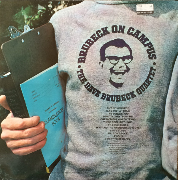 The Dave Brubeck Quartet : Brubeck On Campus (2xLP, Comp)