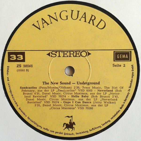 Various : The New Sound - Underground (LP, Comp)