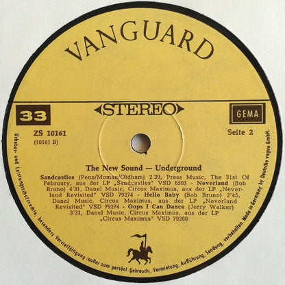 Various : The New Sound - Underground (LP, Comp)