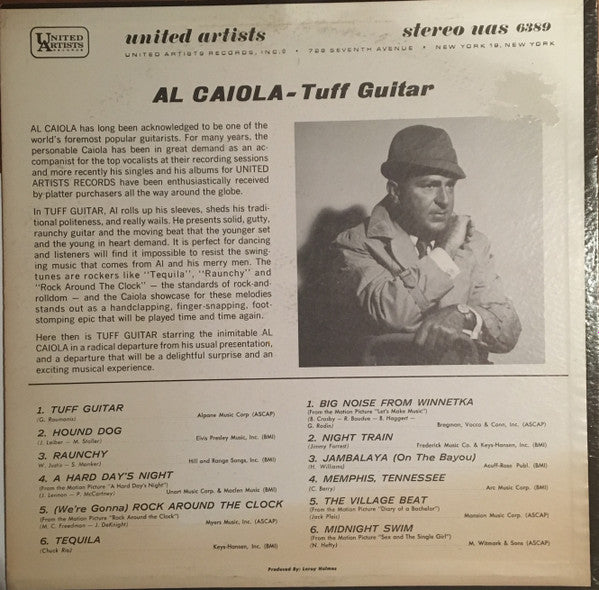 Al Caiola : Tuff Guitar (LP)