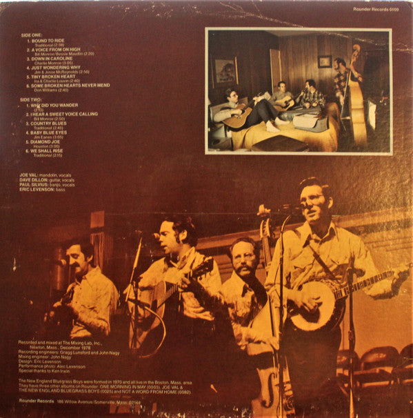 Joe Val And The New England Bluegrass Boys : Bound To Ride (LP, Album)