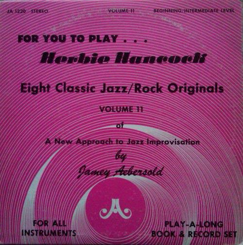 Jamey Aebersold : Herbie Hancock - Eight Classic Jazz/Rock Originals (LP)