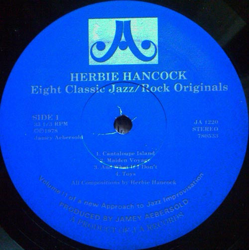 Jamey Aebersold : Herbie Hancock - Eight Classic Jazz/Rock Originals (LP)