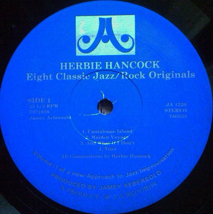 Jamey Aebersold : Herbie Hancock - Eight Classic Jazz/Rock Originals (LP)