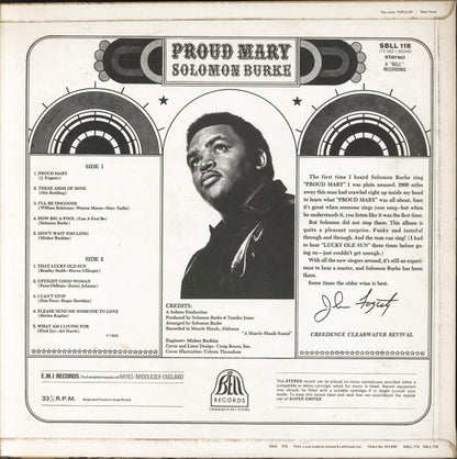 Solomon Burke : Proud Mary (LP, Album)