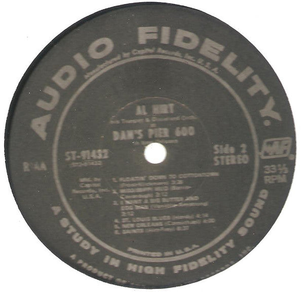 Al Hirt : Swingin' Dixie! (At Dan's Pier 600 In New Orleans) (LP, Album, Club)