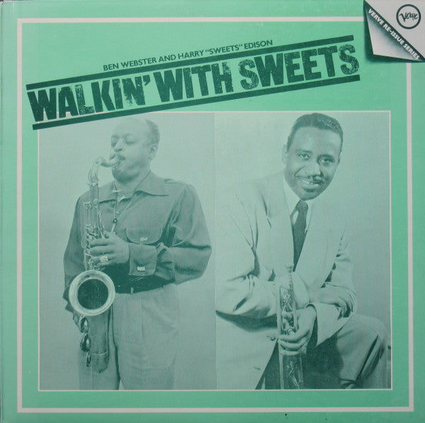 Ben Webster And Harry Edison : Walkin' With Sweets (LP, Album, Mono, RE)