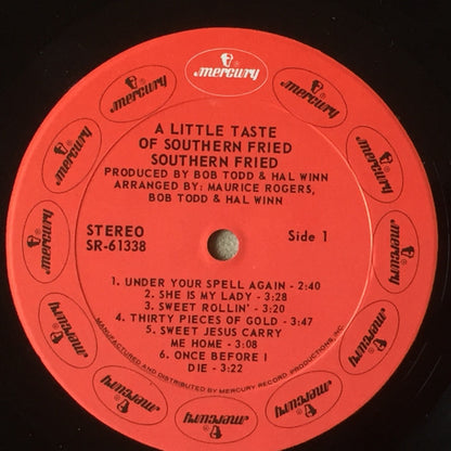 Southern Fried : A Little Taste Of Southern Fried (LP)