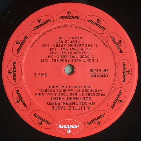 Southern Fried : A Little Taste Of Southern Fried (LP)