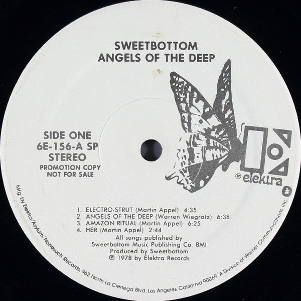 Sweetbottom : Angels Of The Deep (LP, Album, Promo, SP )