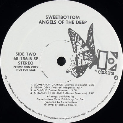 Sweetbottom : Angels Of The Deep (LP, Album, Promo, SP )