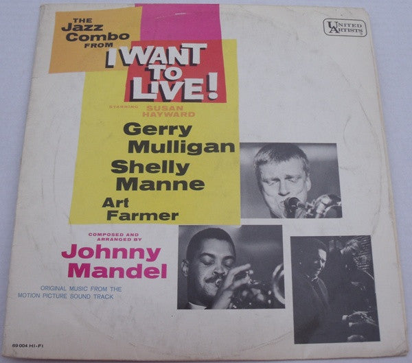 Gerry Mulligan : The Jazz Combo From "I Want To Live!" (LP, Album, Mono)