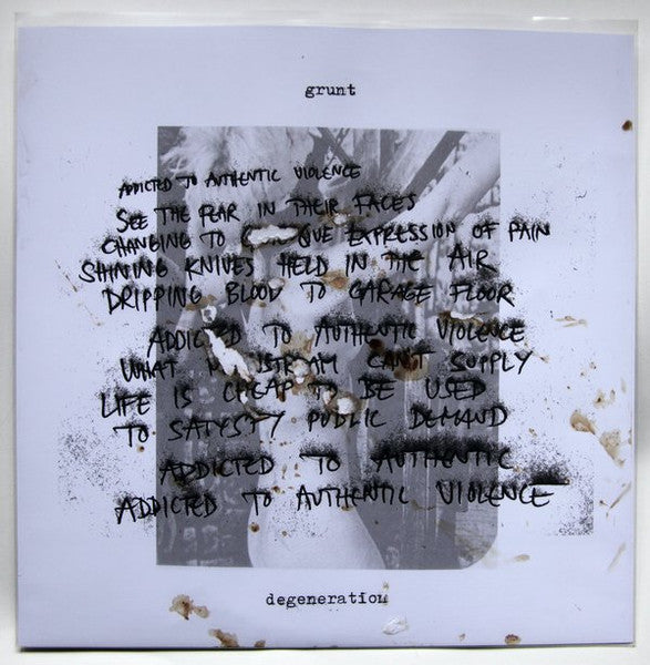 Grunt : Degeneration (LP, Ltd, Num)