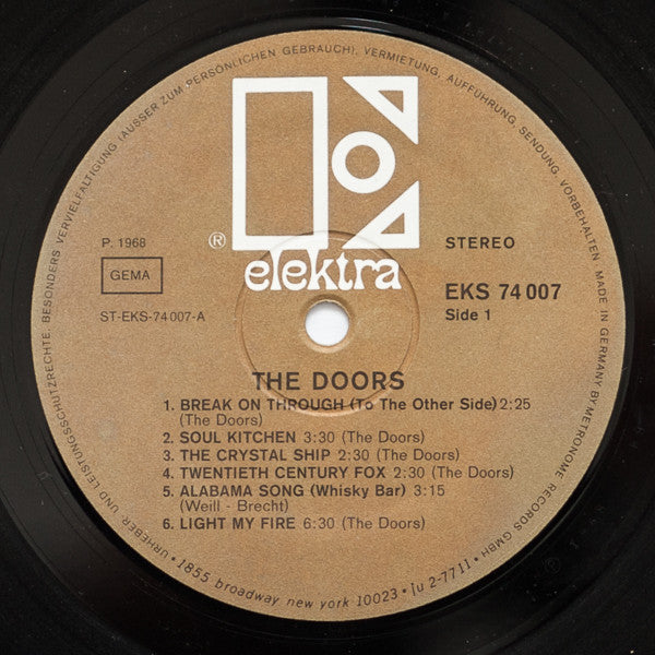 The Doors : The Doors (LP, Album)