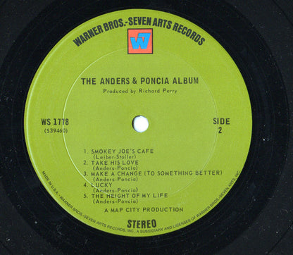 Anders & Poncia : The Anders & Poncia Album (LP, Album)