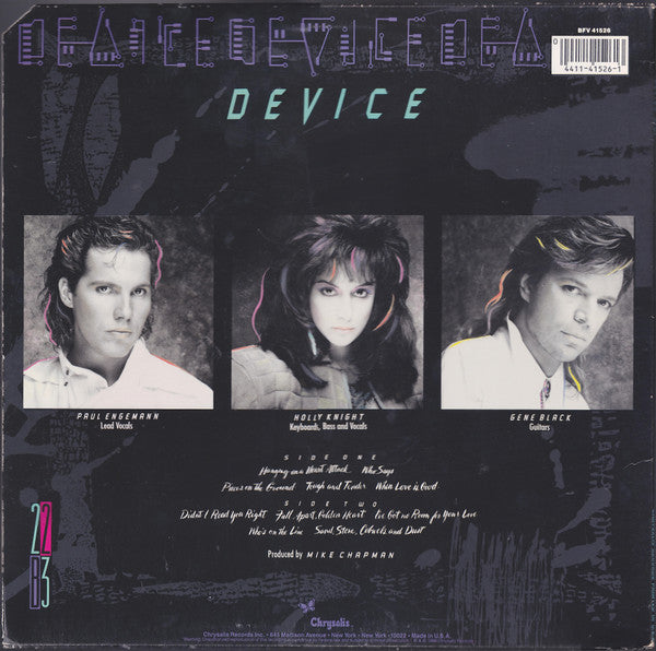 Device (2) : 22B3 (LP, Album)