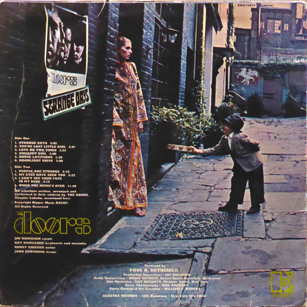 The Doors : Strange Days (LP, Album, RE)