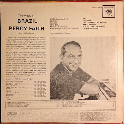 Percy Faith & His Orchestra : The Music Of Brazil! (LP, Album)