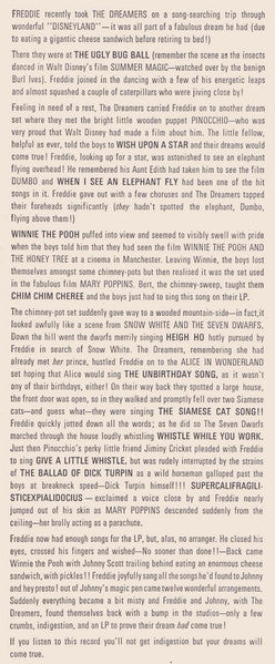 Freddie & The Dreamers : Freddie And The Dreamers In Disneyland (LP, Album)