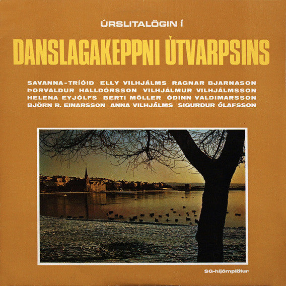 Various : Úrslitalögin Í Danslagakeppni Útvarpsins (LP, Album, Mono)