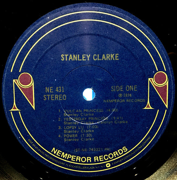 Stanley Clarke : Stanley Clarke (LP, Album, PR )